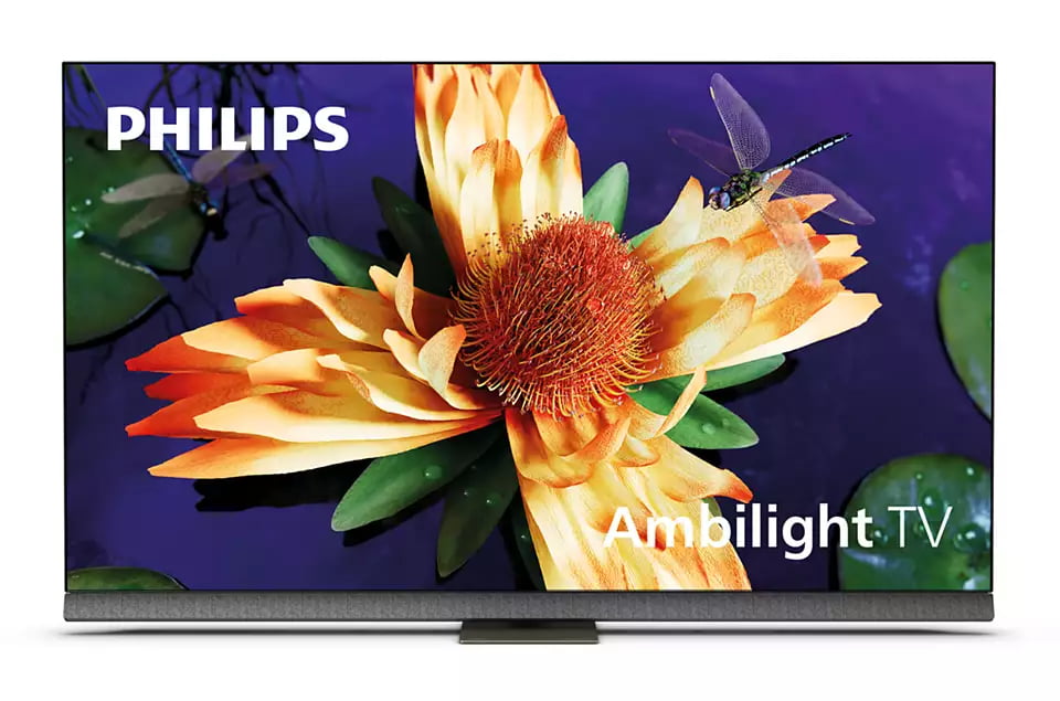 Philips 55OLED907/12 Telewizor 139,7 cm (55″) 4K Ultra HD Wi-Fi Metaliczny